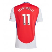 Camisa de Futebol Arsenal Gabriel Martinelli #11 Equipamento Principal 2024-25 Manga Curta